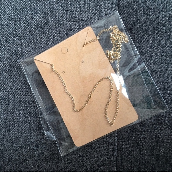 Infinity Sign Rhinestone Pendant Fashion Necklace, Gold, 18 inches - Picture 15 of 16